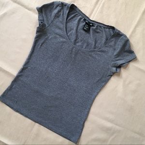 H&M BASIC Collection Gray Shirt